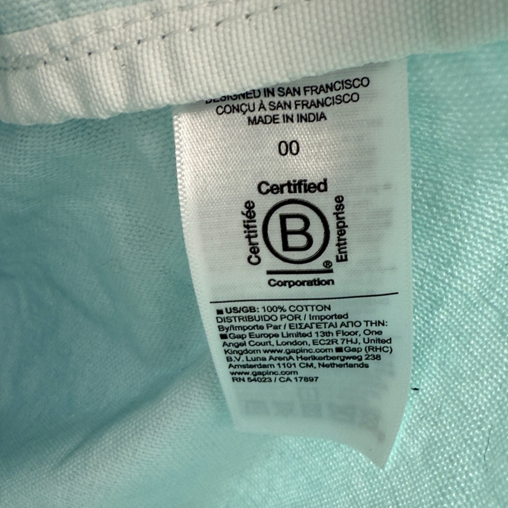 Athleta Teal Ombre Tote Bag - Picture 5 of 6